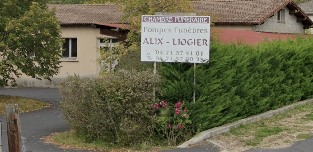 Photographie de Pompes funèbres ALIX-LIOGIER de Rosières