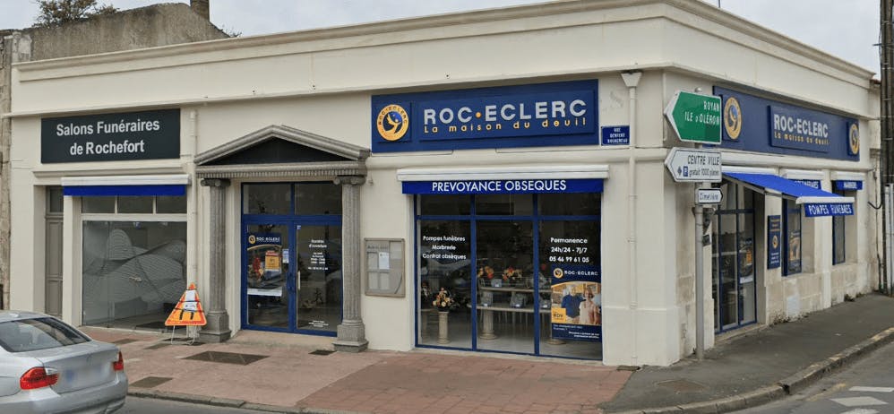 Photographie de la Pompes Funèbres ROC ECLERC à La Rochefort