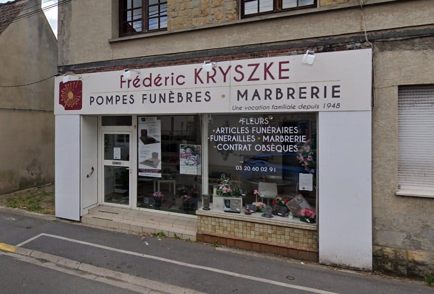 Photographies des Pompes Funèbres Kryszke à Bauvin