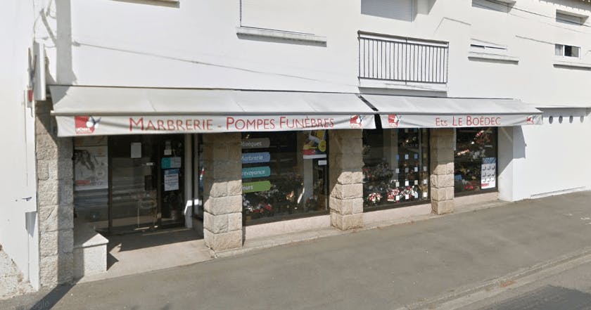 Photographie de la Pompes Funèbres Le Boedec à Pontivy