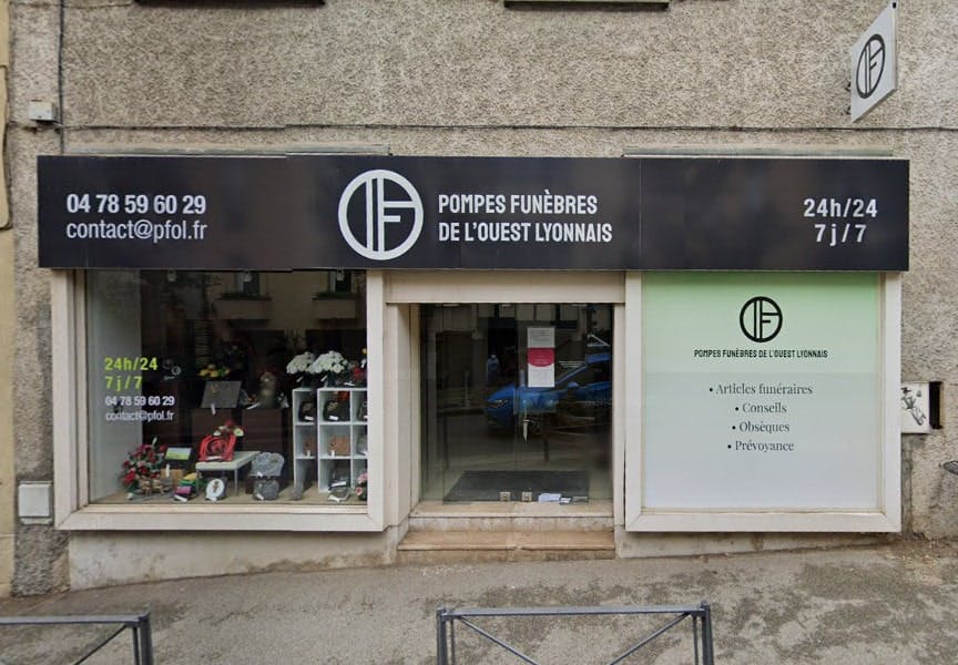 Photographies des Pompes Funèbres de l'Ouest Lyonnais à Francheville