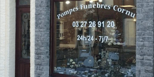 Photographie de la Pompes Funèbres Cornu de la ville de Mortagne-du-Nord