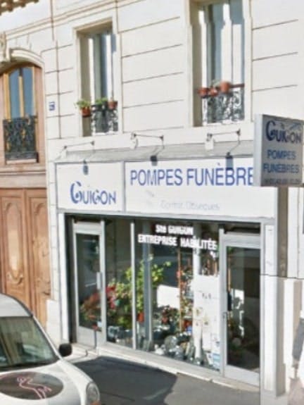 Photographie de la Pompes Funèbres Guigon de Paris
