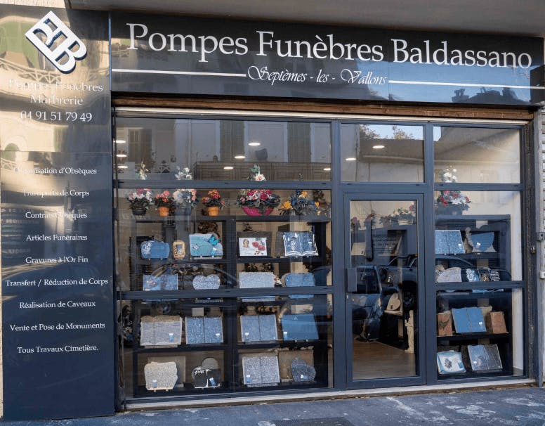 Photographie de la Pompes Funèbres Baldassano de Septèmes-les-Vallons