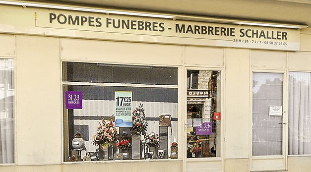 Photographie Pompes Funèbres et Marbrerie Savoisiennes Schaller Annemasse