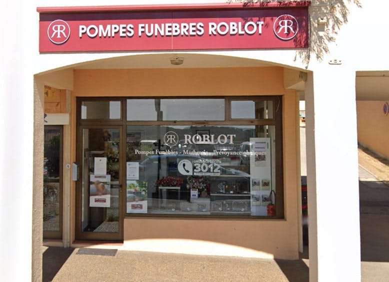 Photographie de la Pompes Funèbres Roblot de Bormes-les-Mimosas