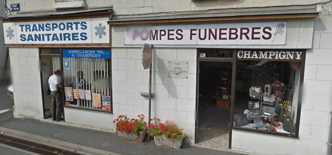 Photographie Pompes Funèbres Champigny de Sainte-Maure-de-Touraine