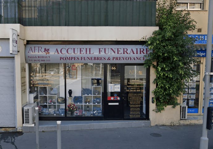 Photographie de l' Accueil Funéraire Robaut de Nice