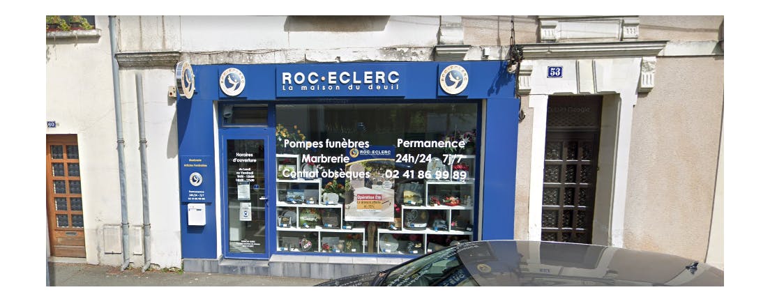 Photographie de la Pompes funèbres Roc Eclerc à Saint-Etienne
