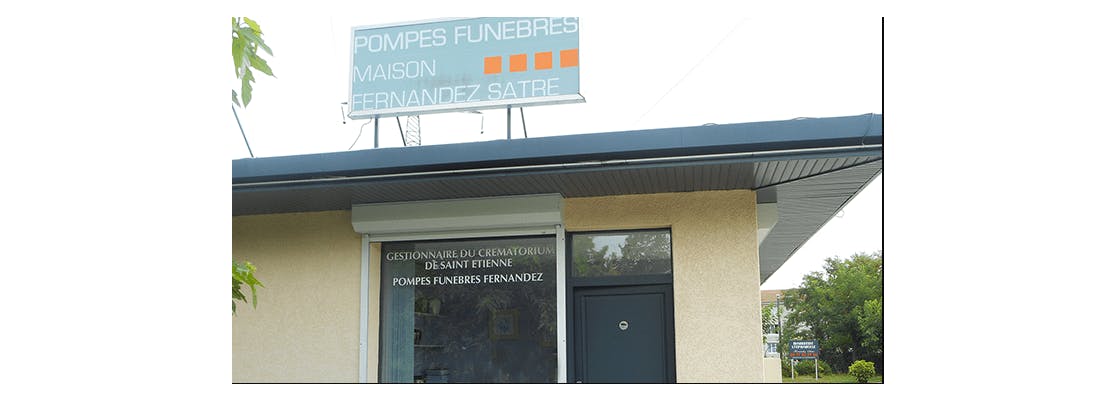 Photographie de la Pompes Funèbres et Marbrerie Fernandez Satre à Saint-Etienne
