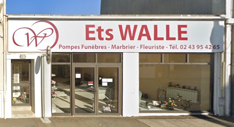Photographie de La Pompes Funèbres Walle de Sablé-sur-Sarthe
