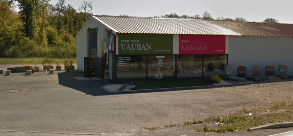 Photographie de la Pompes Funèbres Vauban à Menoncourt