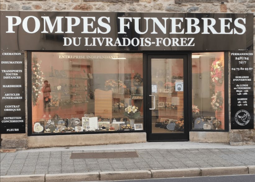 Photographie Pompes Funèbres Du Livradois Forez d'Ambert