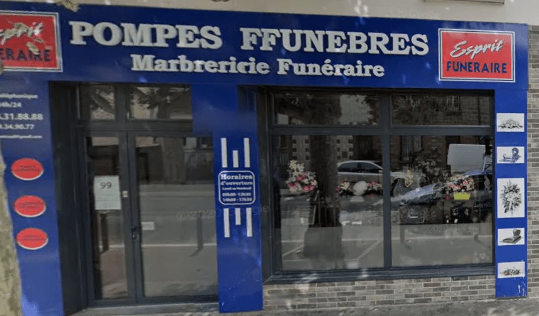 Photographie de la Pompes Funèbres Esprit Funèraire de Montreuil