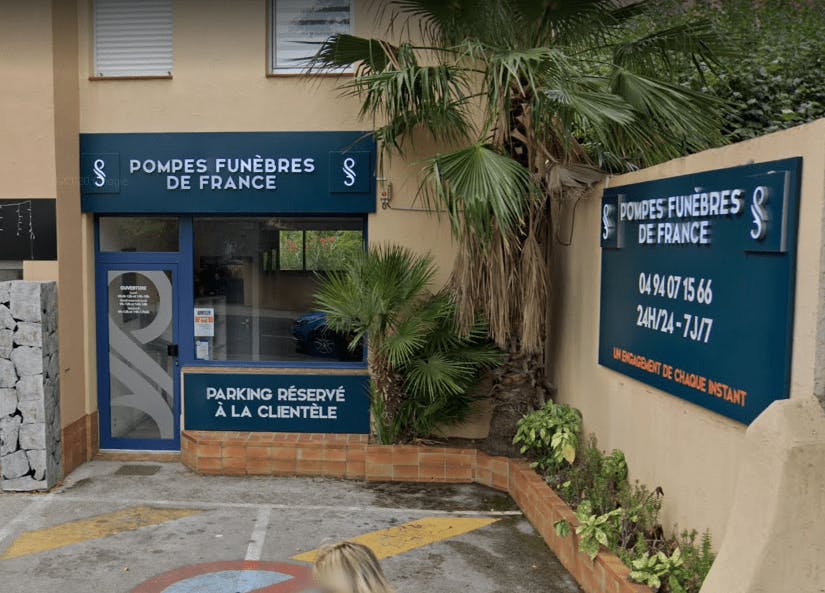 Photographie Pompes Funèbres de FRANCE de Sanary-sur-Mer