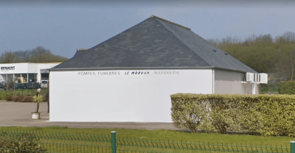 Photographie de la Pompes Funèbres le Morvan à Ploumilliau