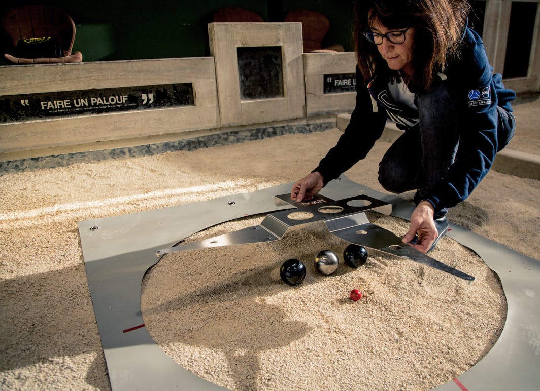 Entrainement pétanque
