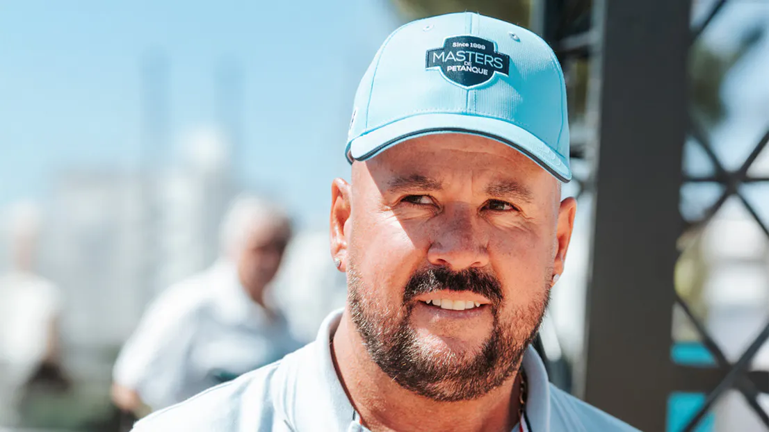 Photo portrait de Jean-Michel Puccinelli, joueur de pétanque de la Team Obut