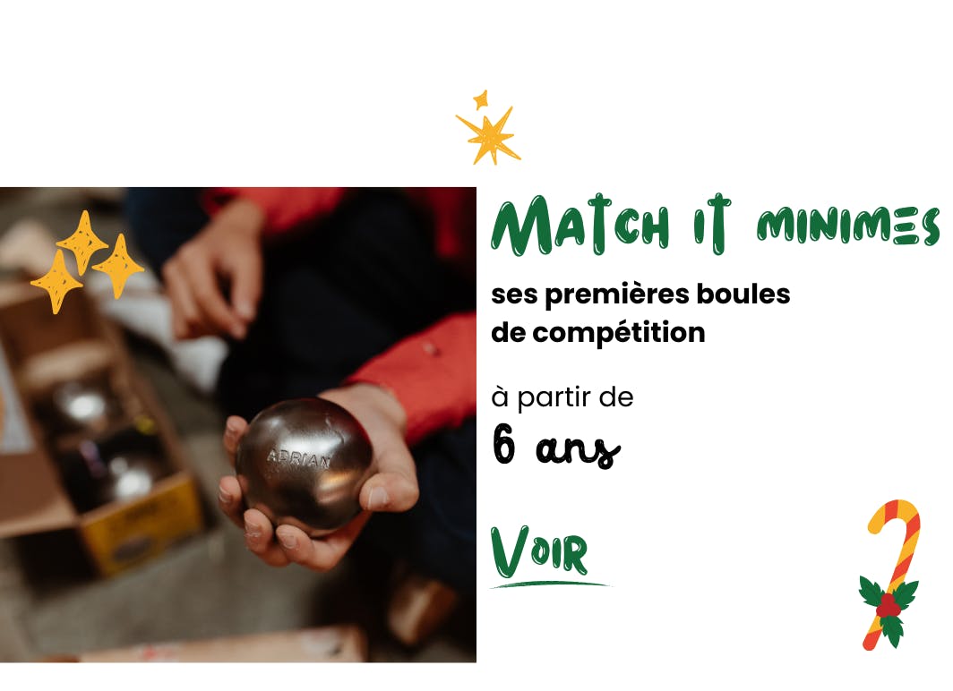 Notre gamme de boules compétitions juniors