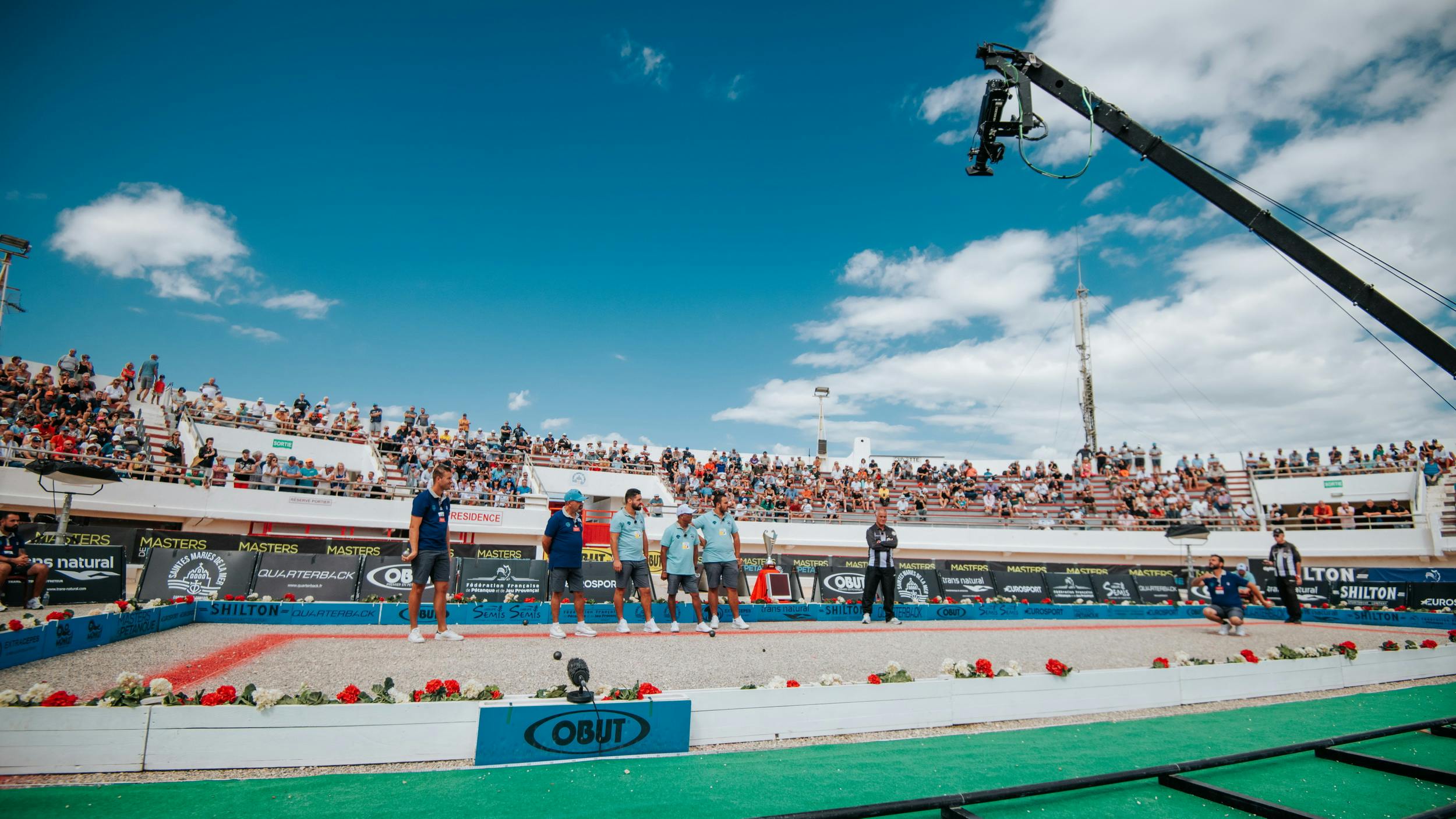 Große Wettbewerbe und offizielle Spielfelder