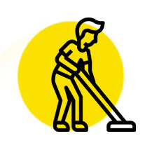 Humidification et nivellement du sable