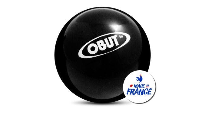 Boules Obut en PVC - Tout-Terrain - Coloris Noir