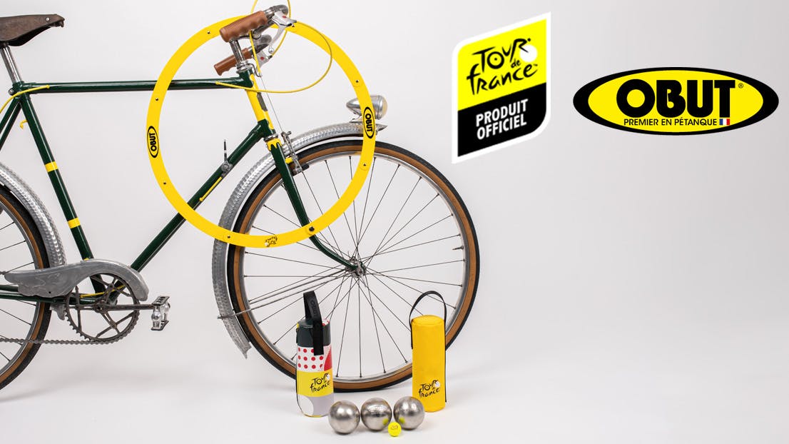 Obut x Tour de France : pédalez le jour, pétanquez le soir !