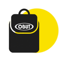 Stilren design med ellipslogga