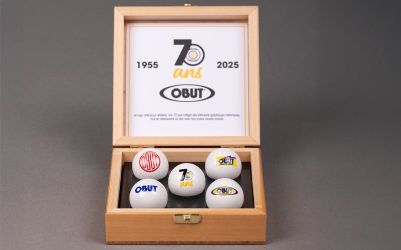 Collector-Box – 5 Zielkugeln – 70 Jahre