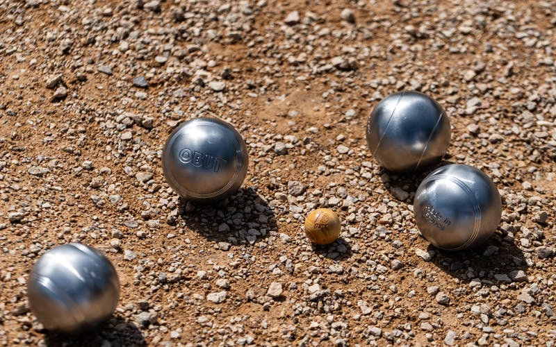 Zielkugel aus Buchsbaum 70 Jahre