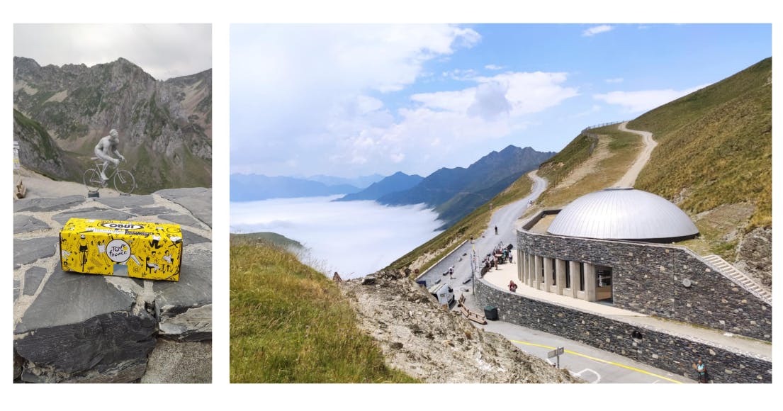Nos produits également présents à la boutique du Tourmalet