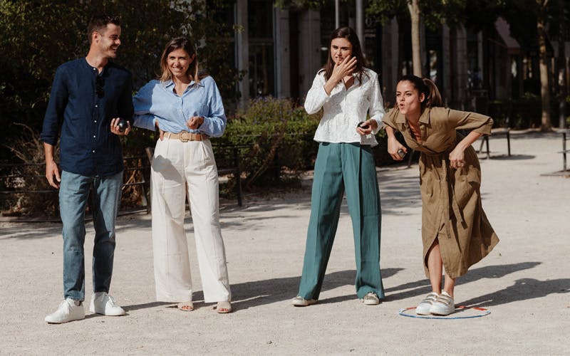 Die ersten Würfe, das erste Lachen