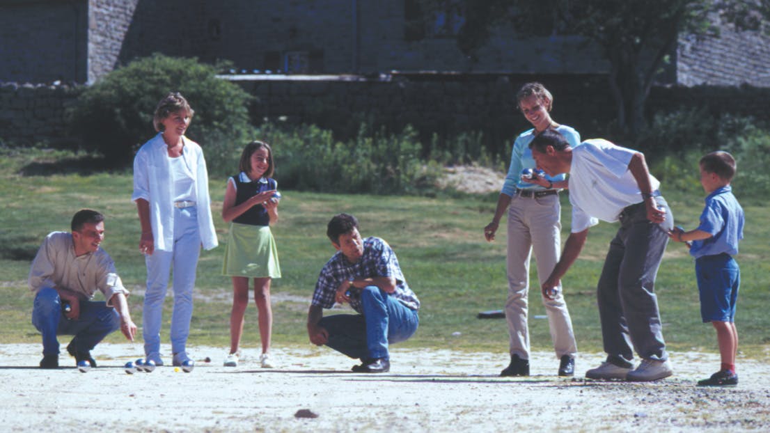 Pétanque...