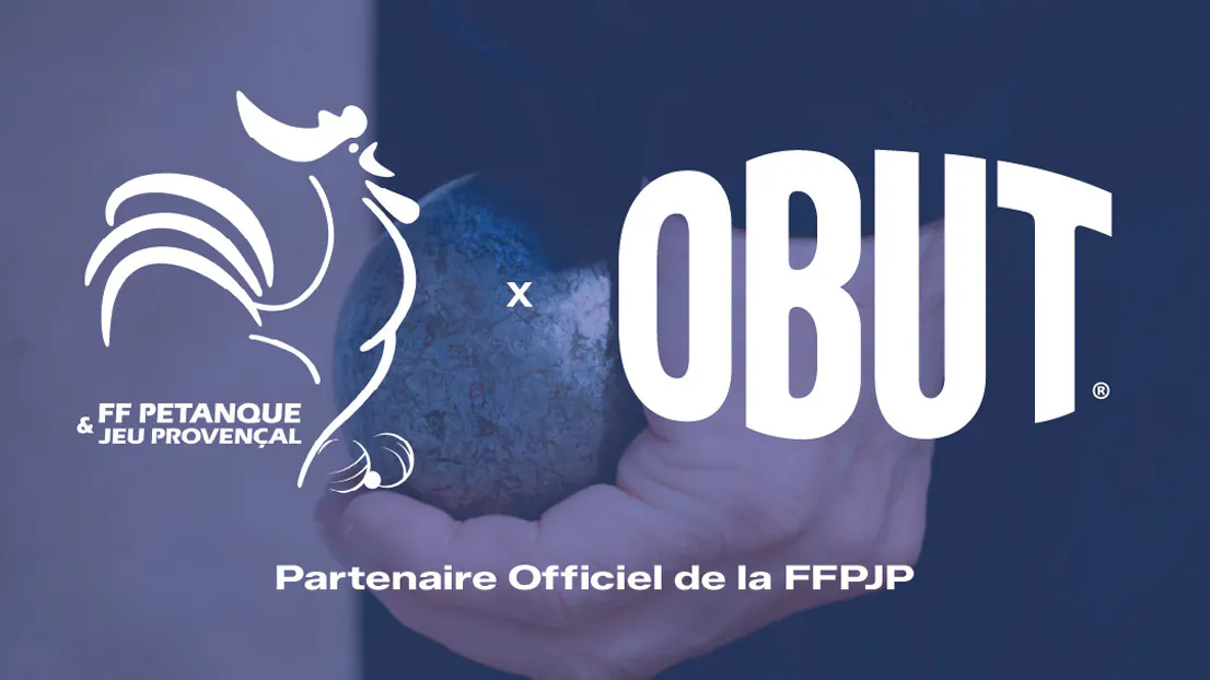 Obut partenaire officiel de la Fédération Française de Pétanque et Jeu Provençal