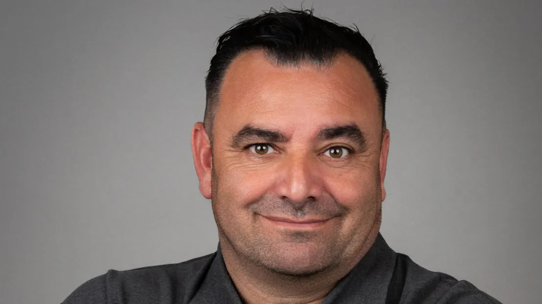 Photo portrait de David Riviera, joueur de pétanque de la Team Obut