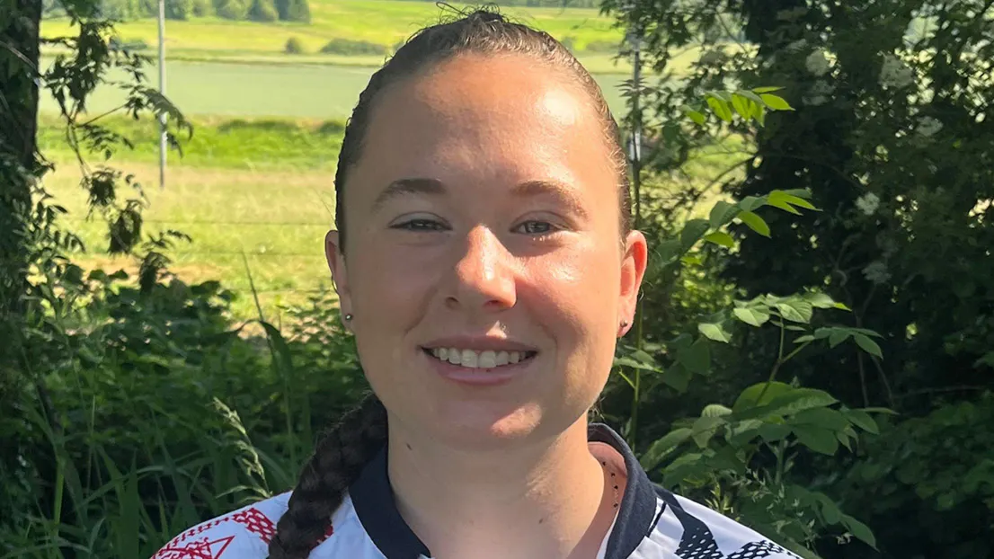 Portrait photo of Camille Agrinier, Team Obut pétanque player