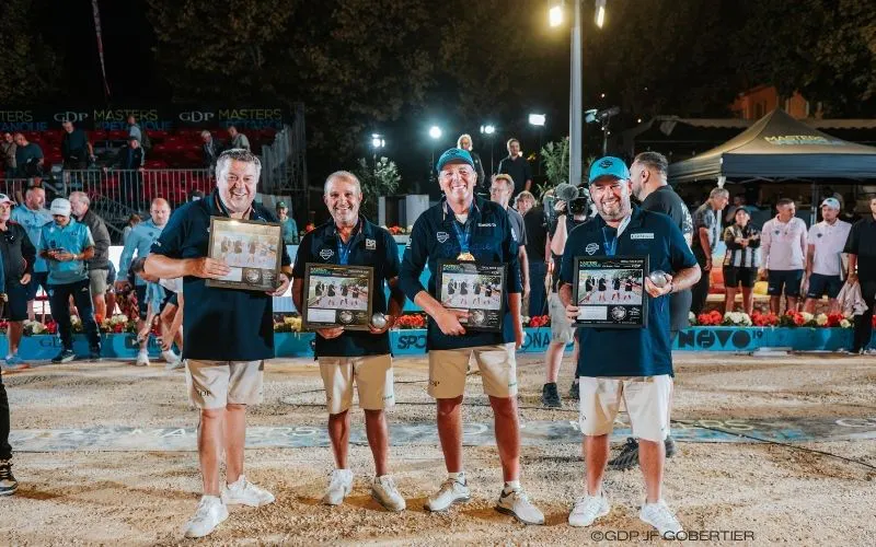 Dream Team, vainqueurs des Masters de Pétanque 2026