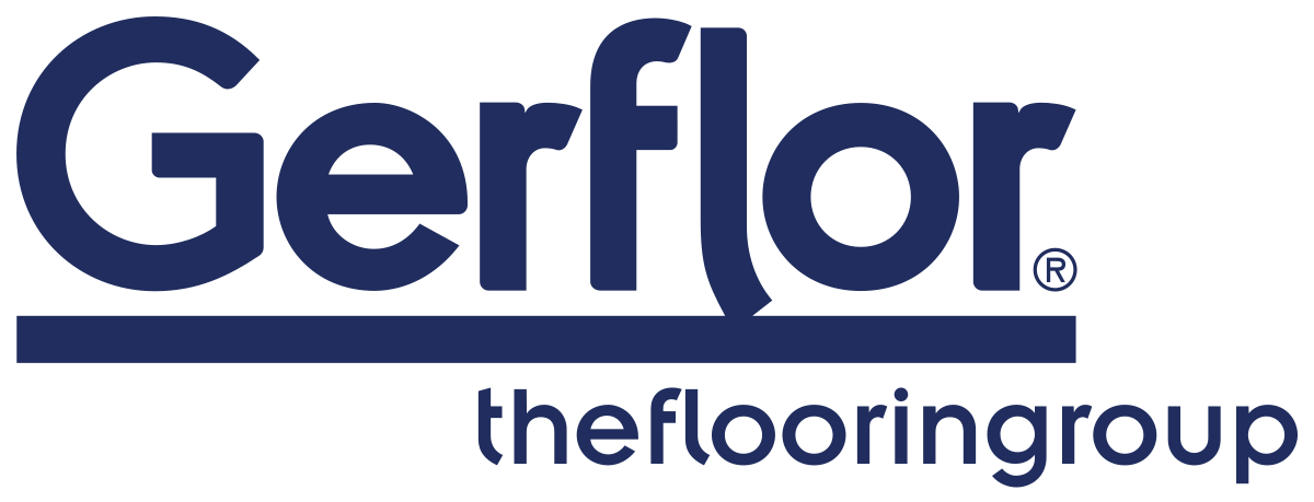 Logo de Gerflor partenaire avec oc concept 82 Peinture, décoratrice d'intérieur et matériaux à Montech
