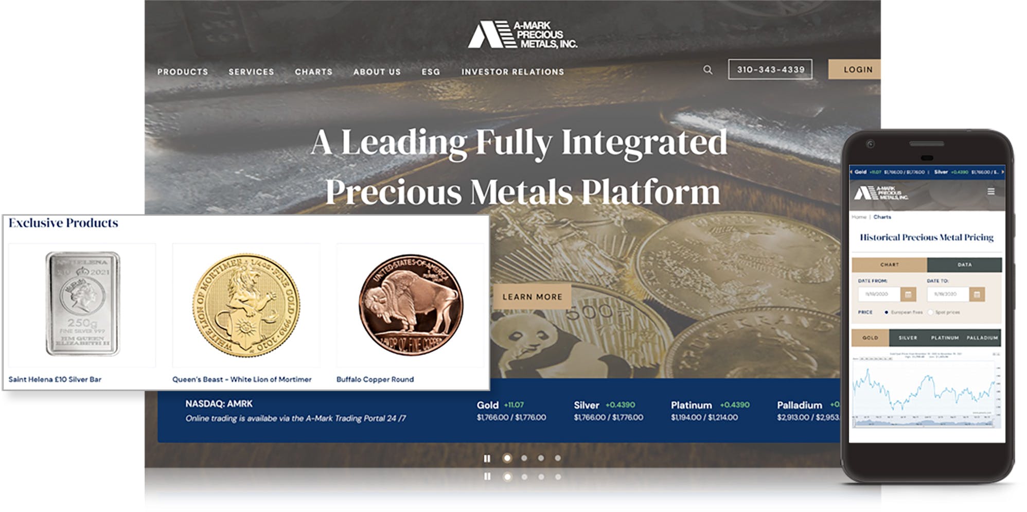 Ocean Group | A-MARK Precious Metals