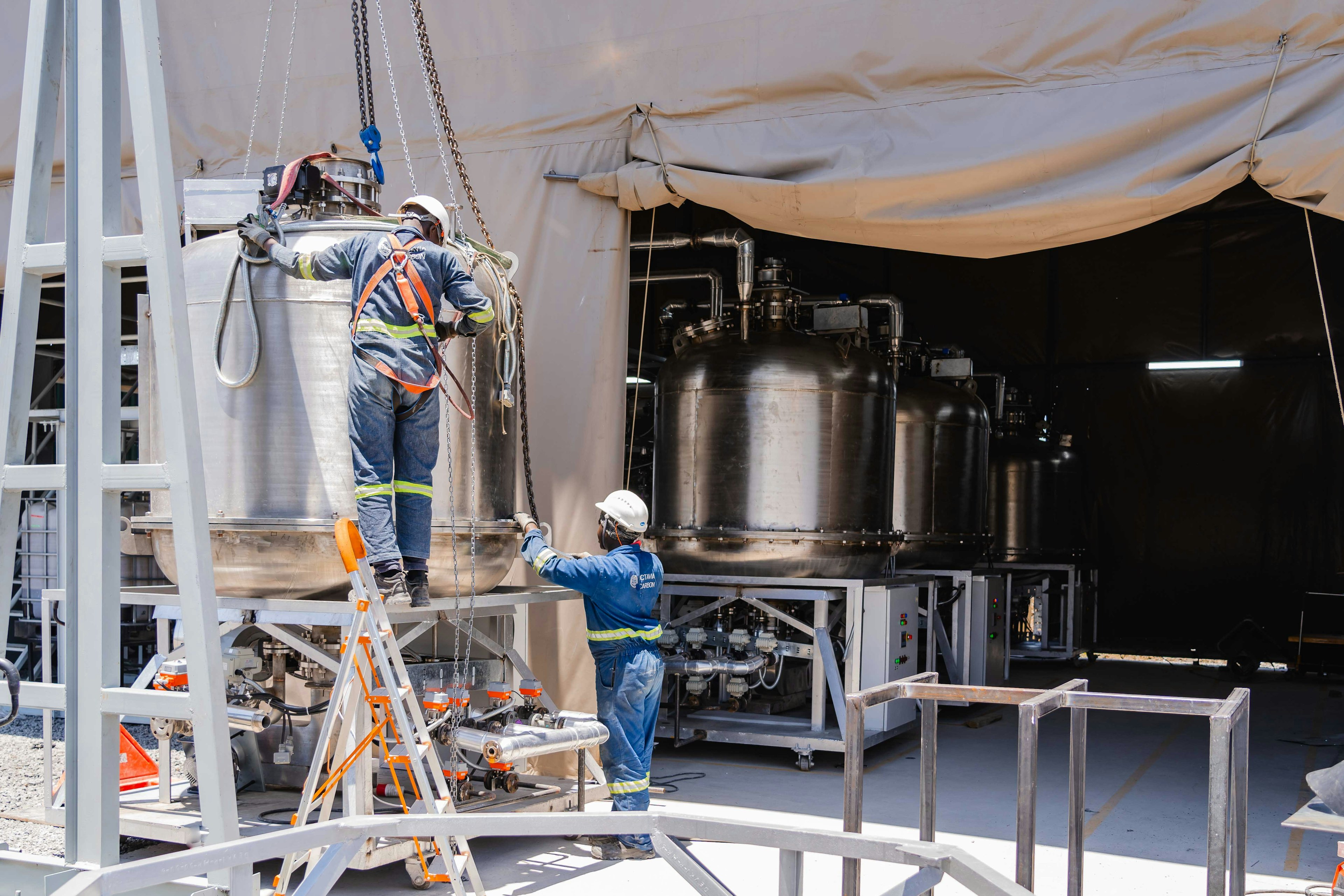 Octavia Carbon's Lenana module in assembly