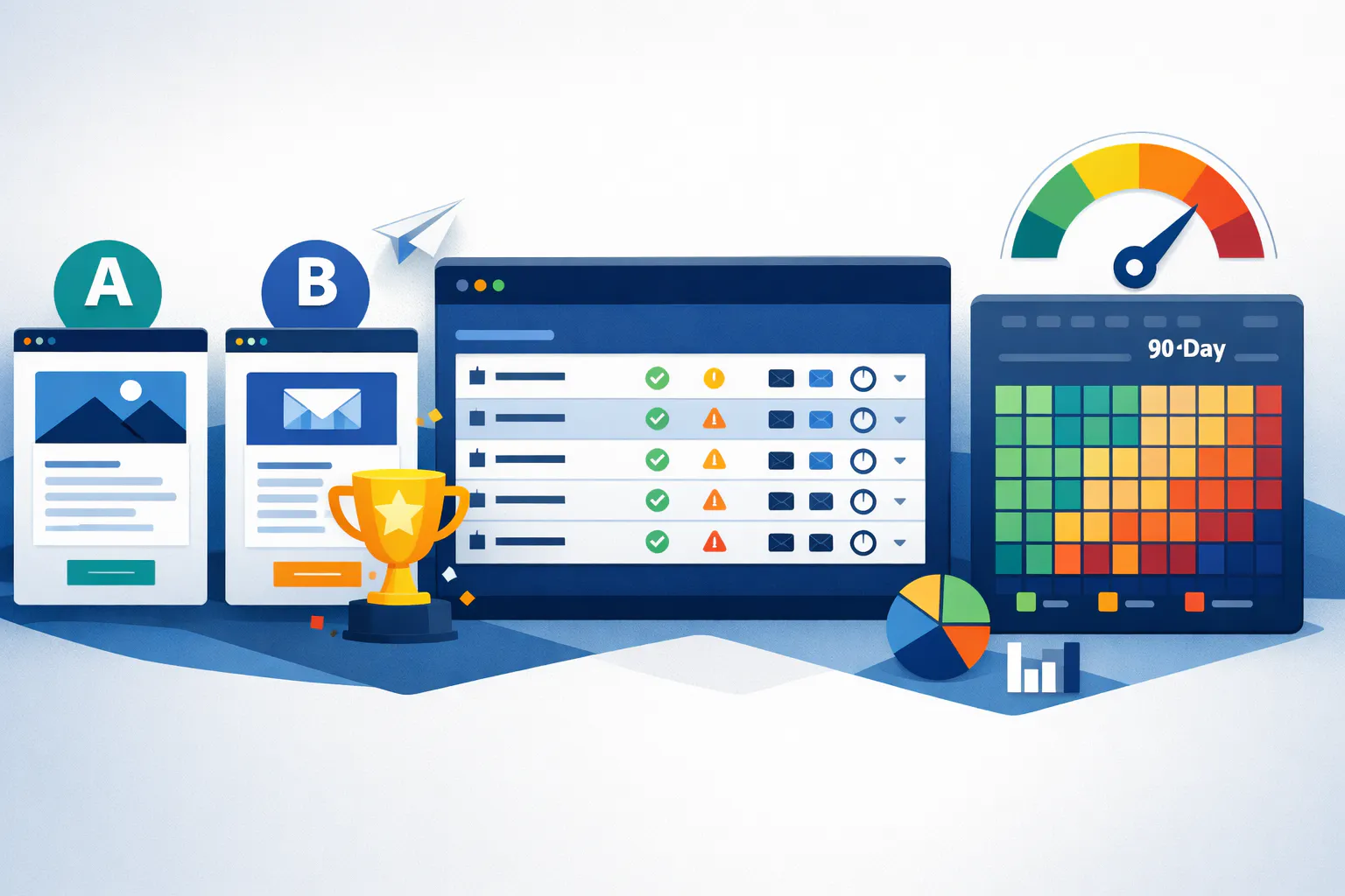 Octeth v5.9.0 Released: A/B Campaign Testing, Email Gateway Redesign, and List Freshness Report