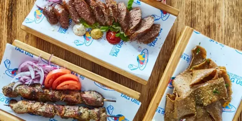 Gyro World dishes