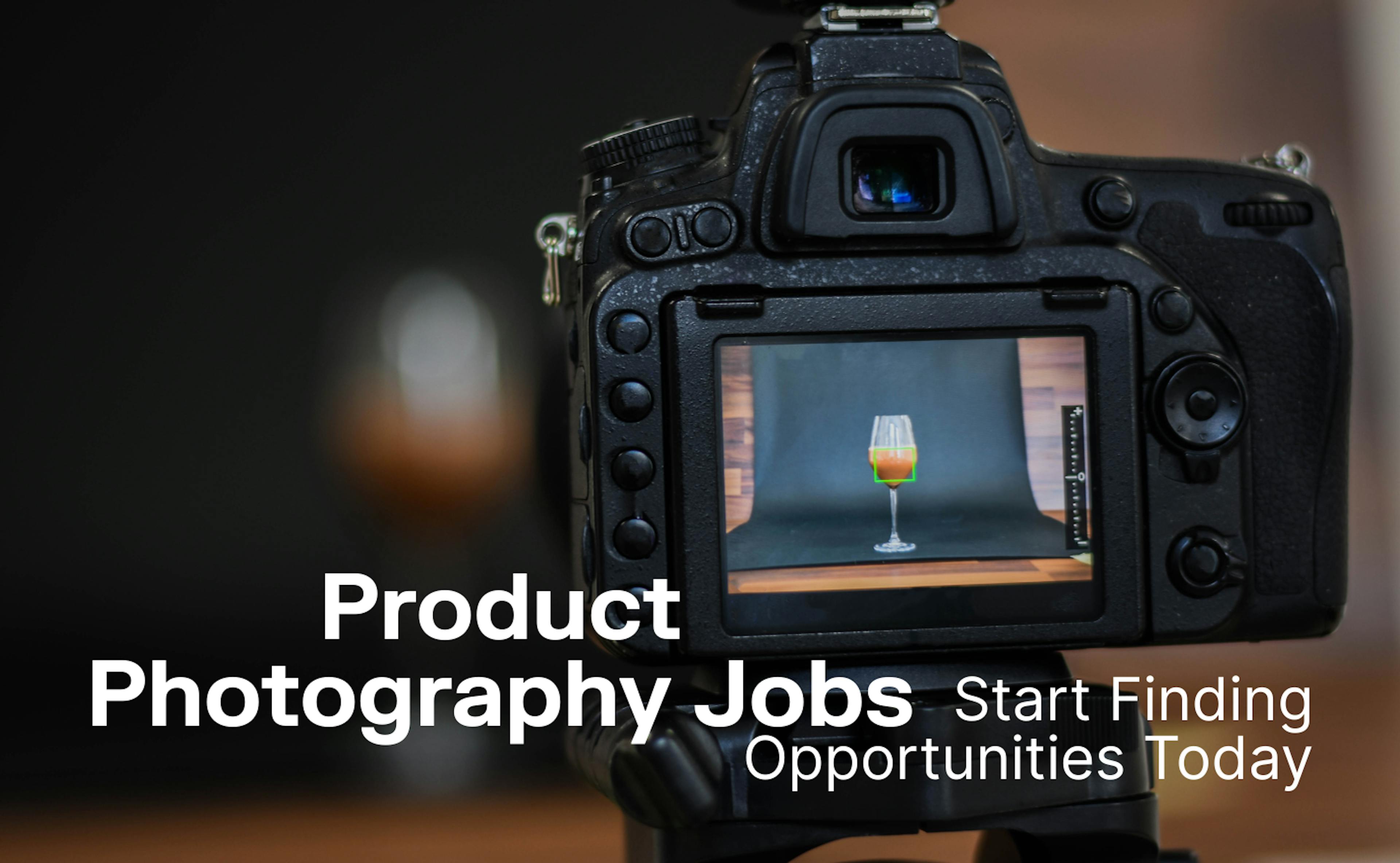 product photography jobs
