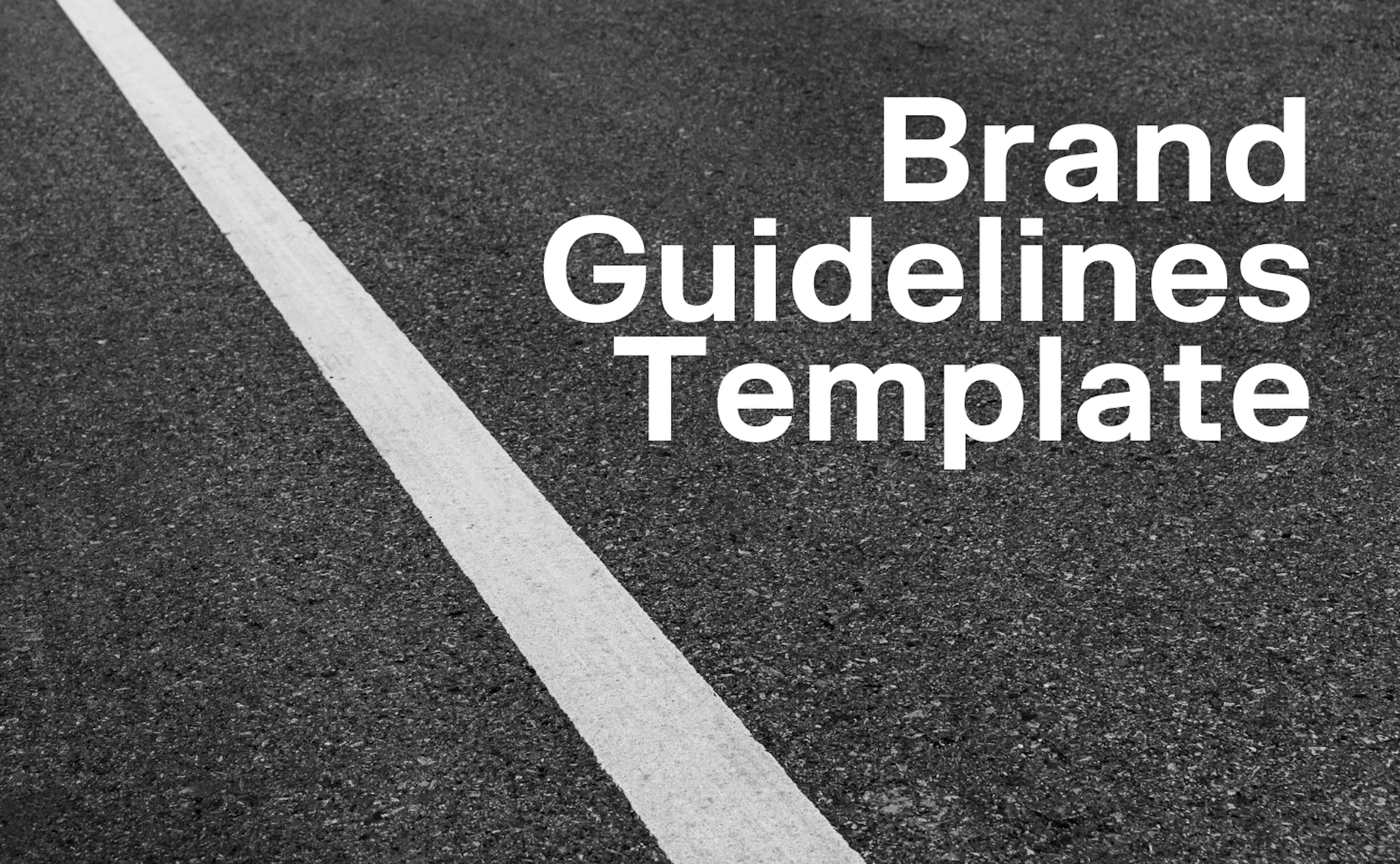 brand guidelines template