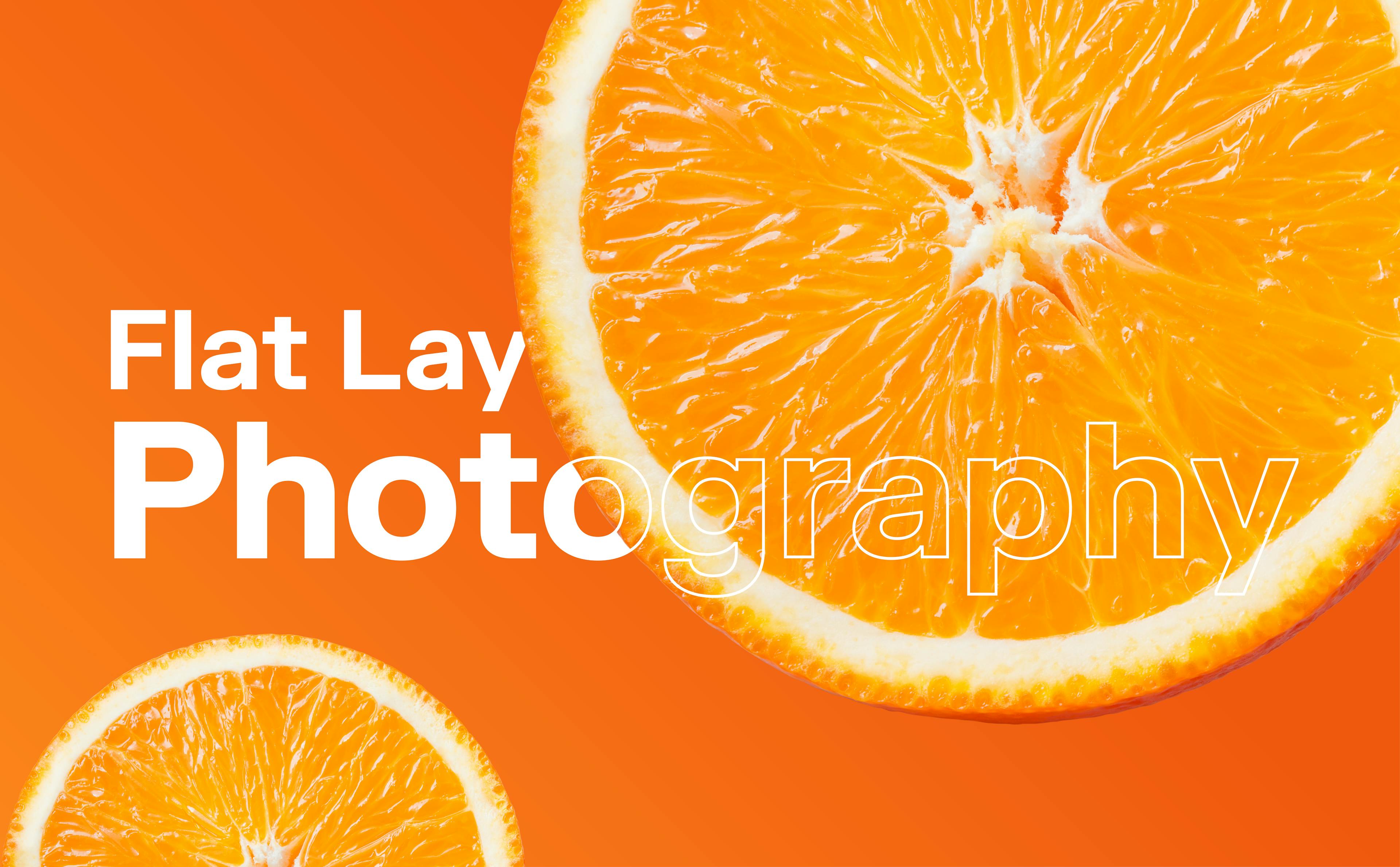 flat lay photography