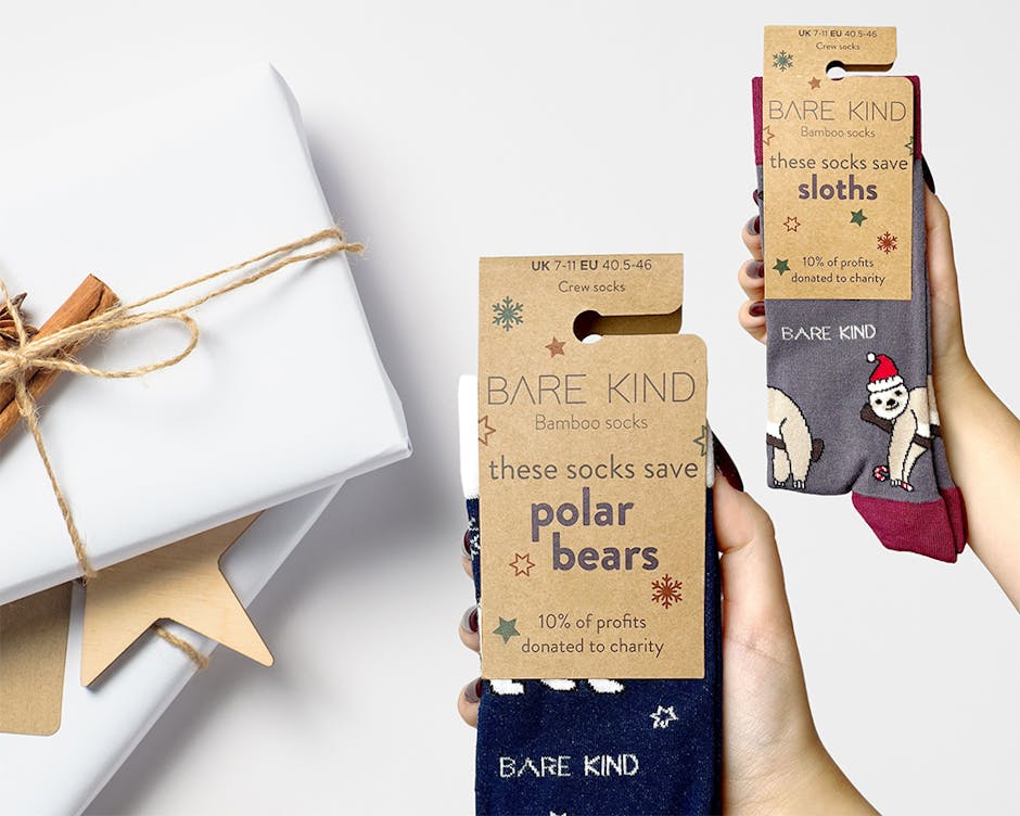Barekind's Christmas socks