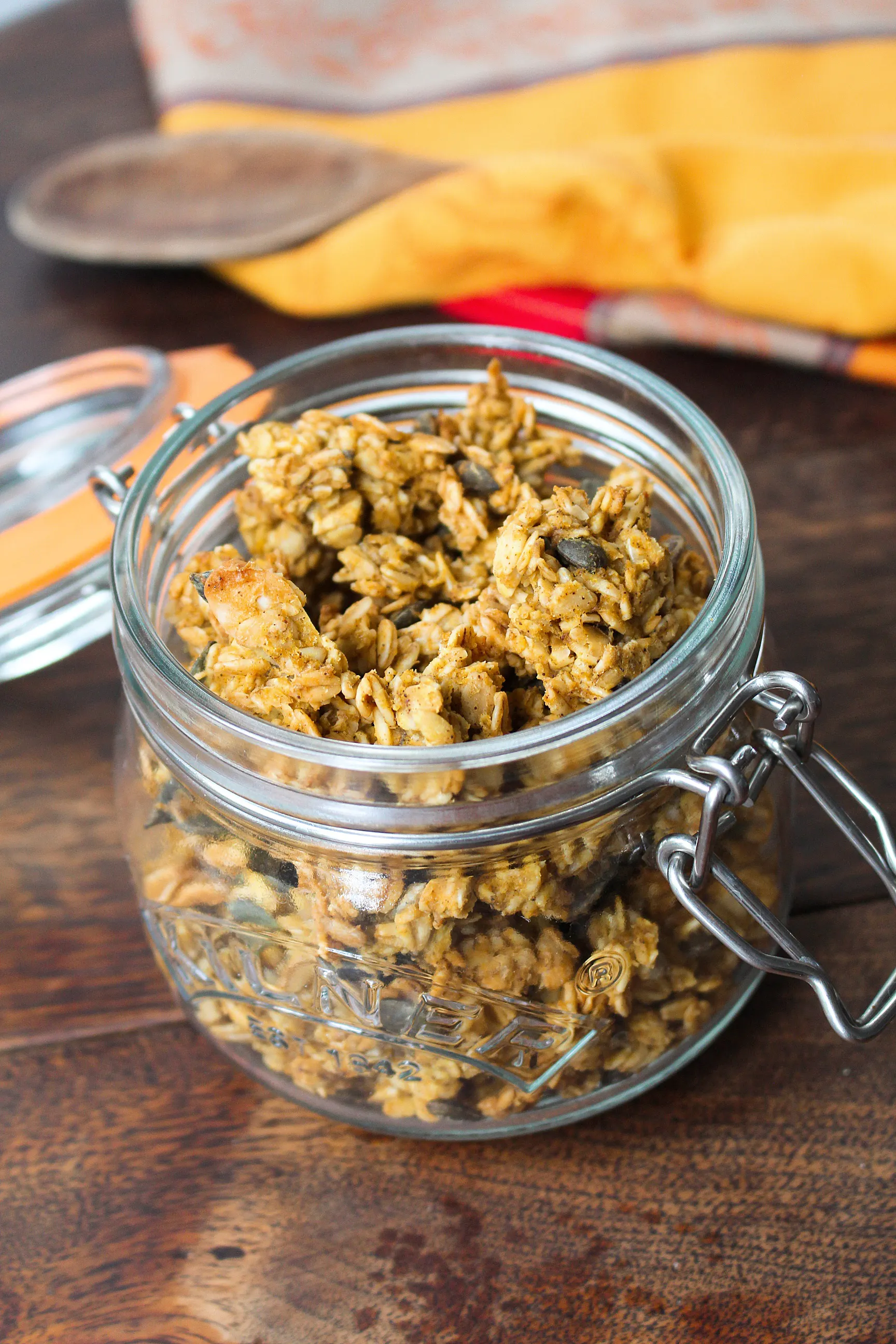 Maple Pumpkin Spiced Granola