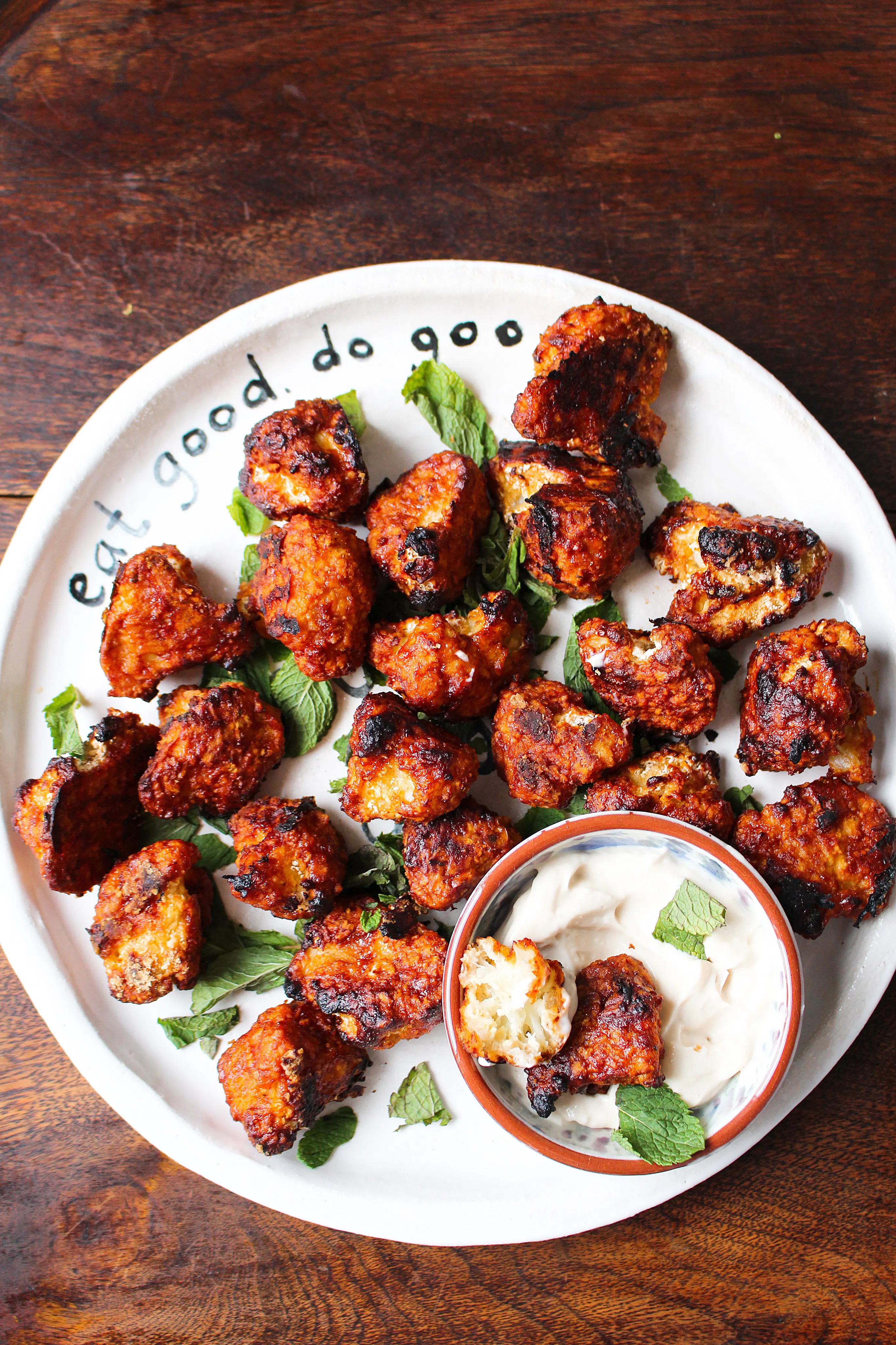 Buffalo Cauliflower Nuggets