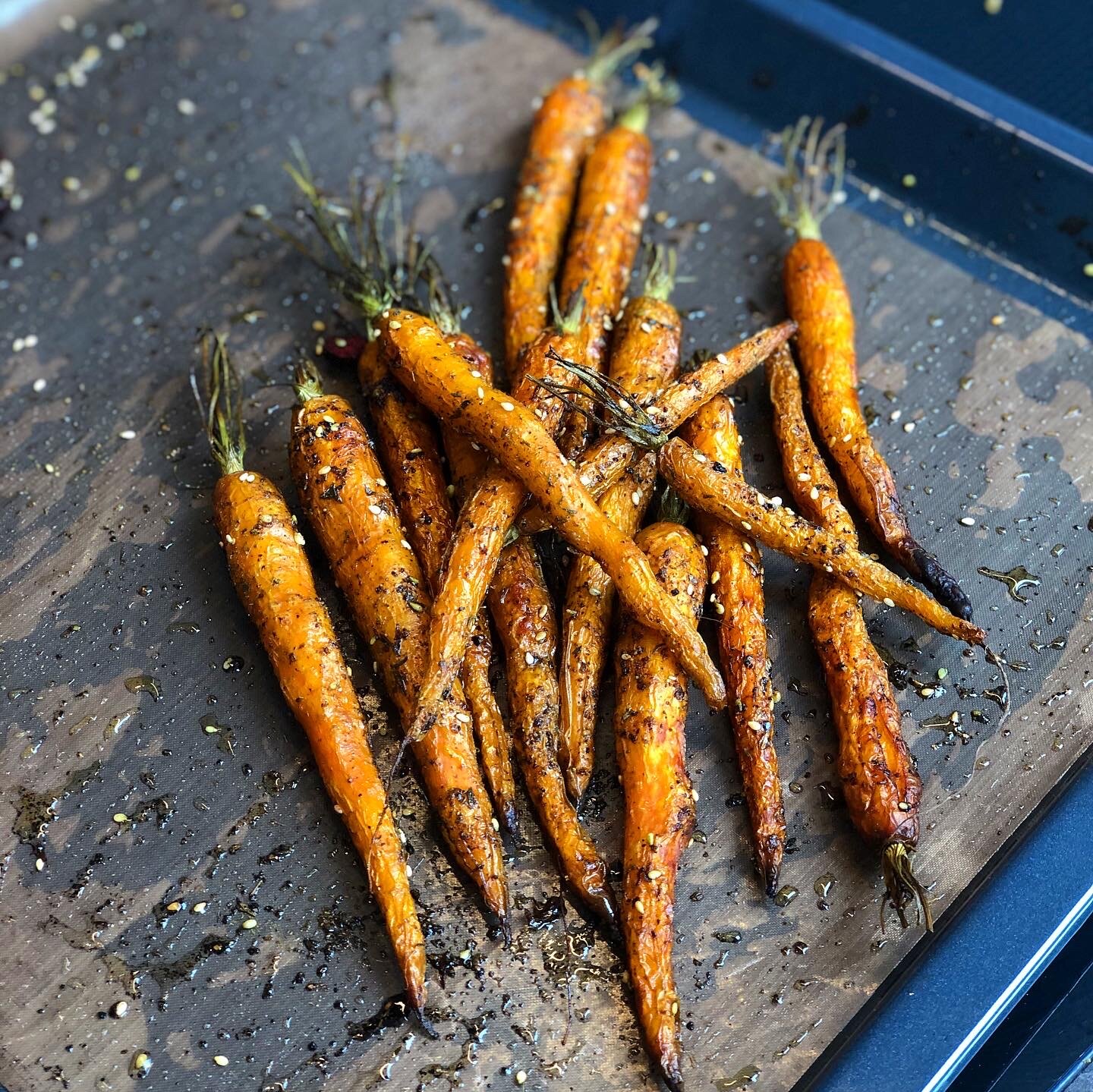 roasted carrots with spices
