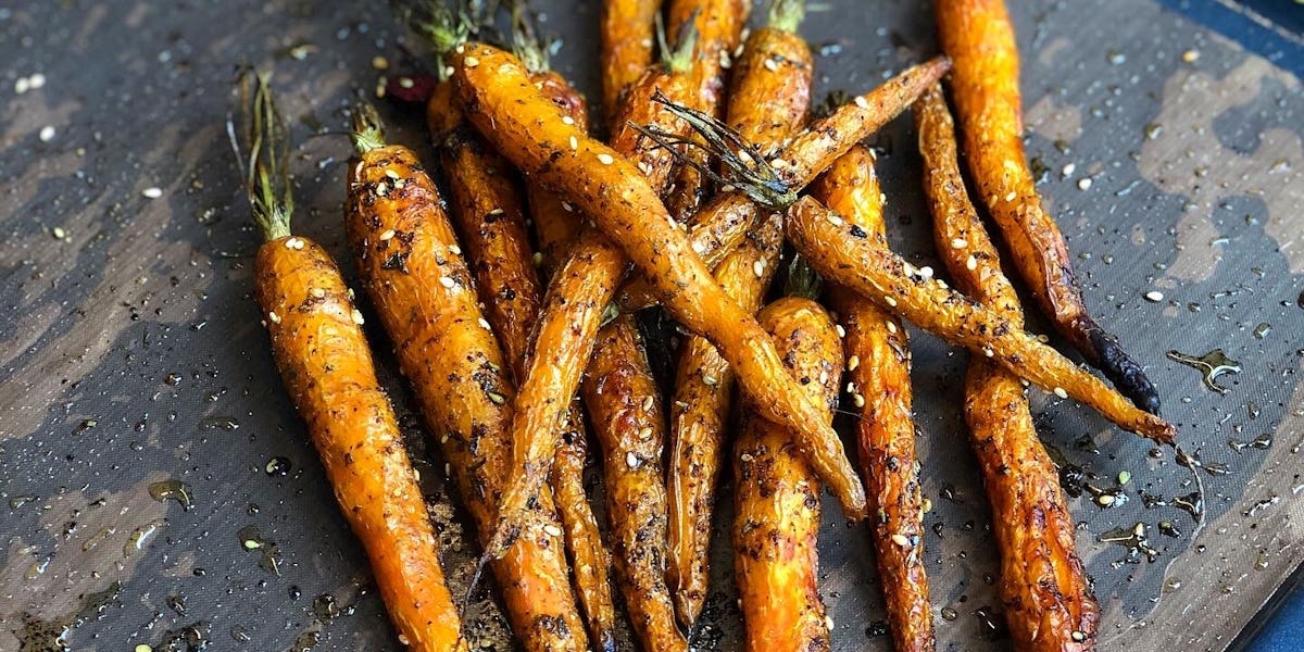 roasted carrots with spices